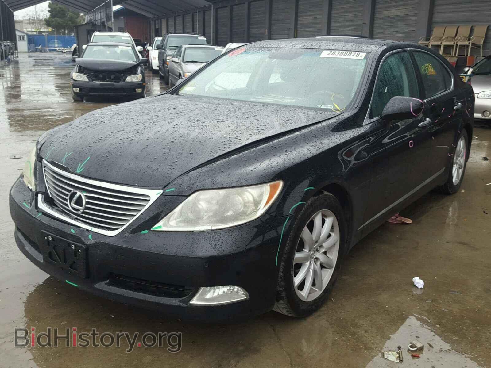 2007 LEXUS LS460 - VIN: JTHBL46F575021912 - Фото 2