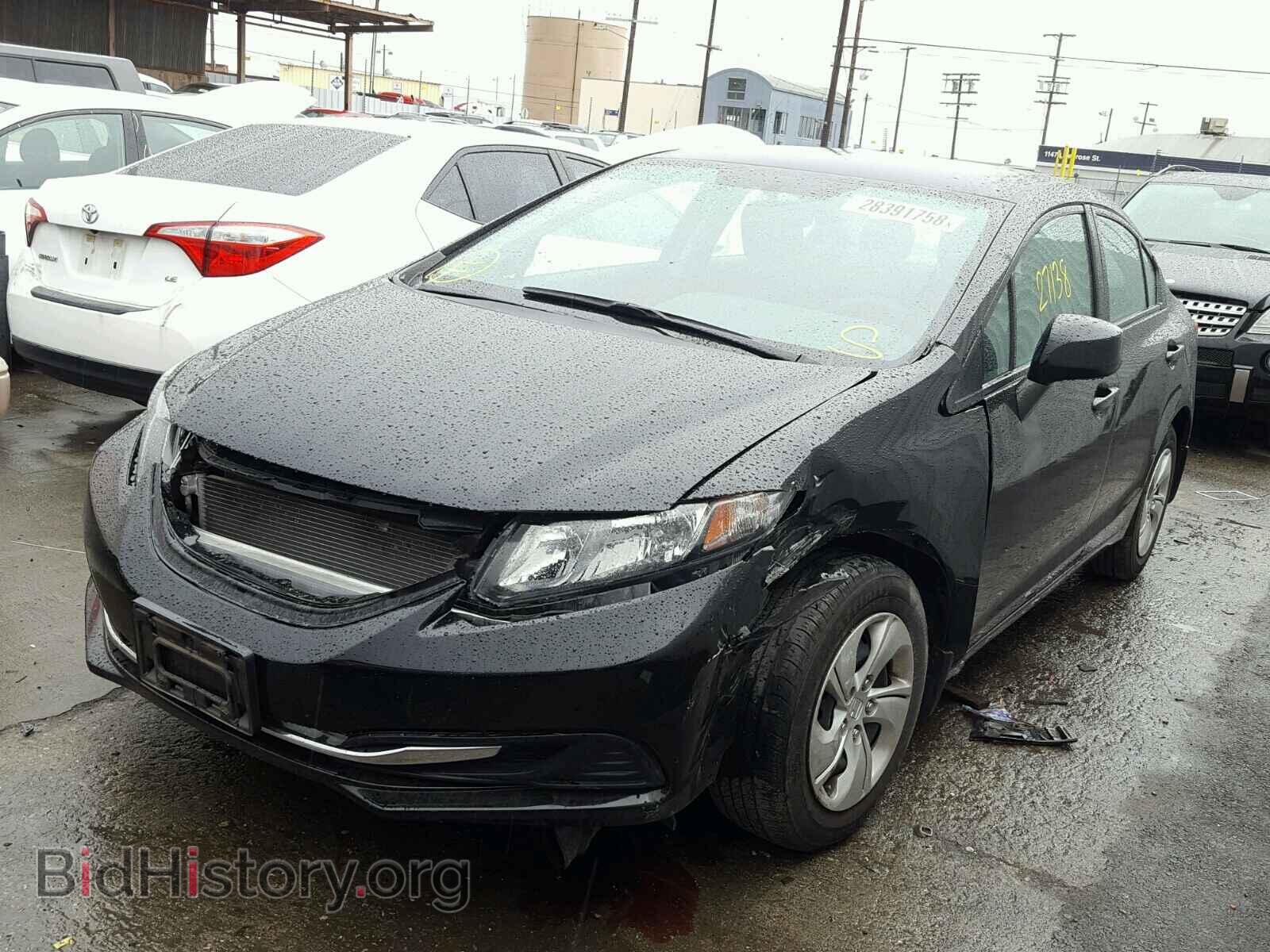 2013 HONDA CIVIC - VIN: 19XFB2F52DE291536 - Фото 2