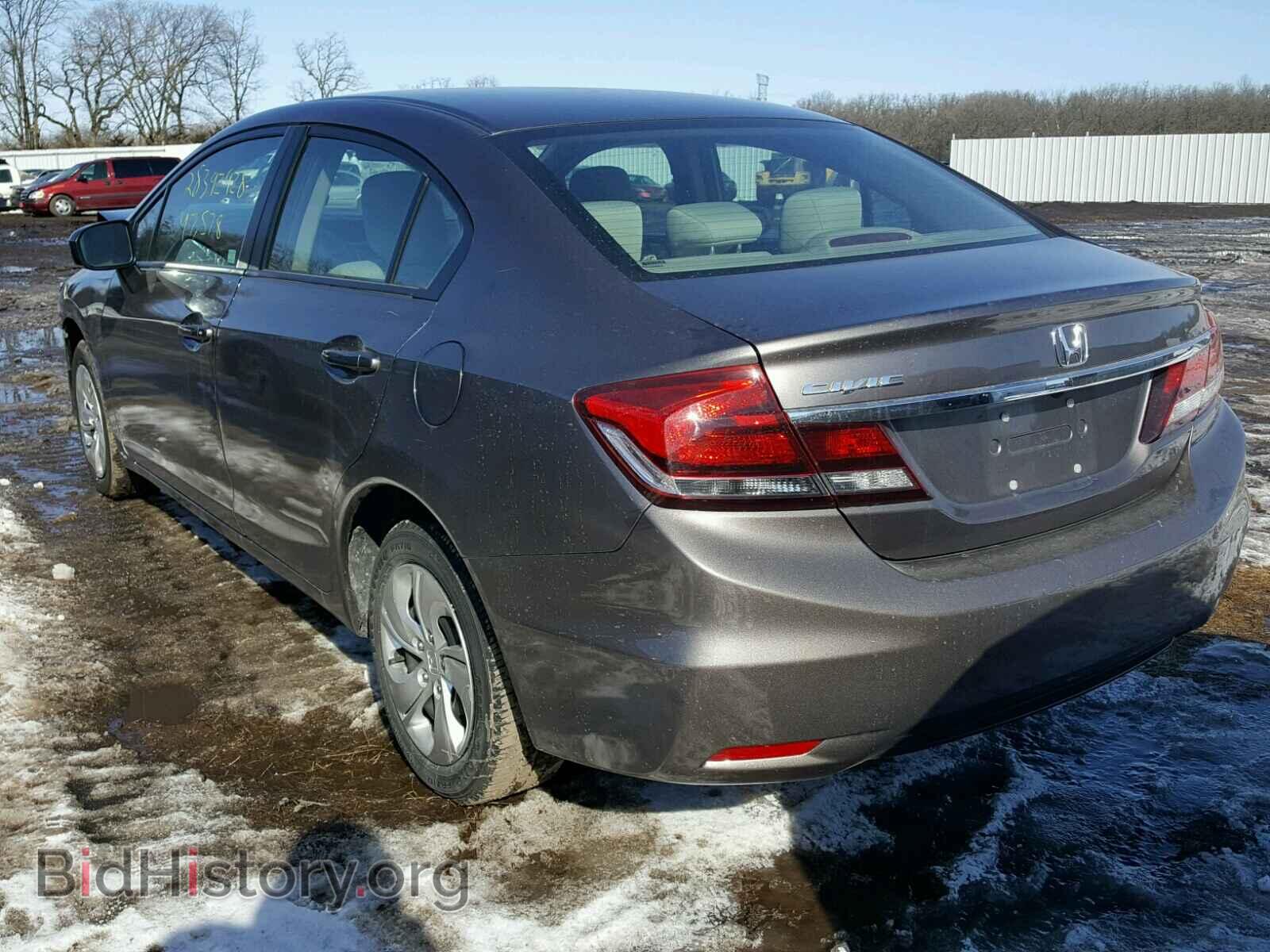 2014 HONDA CIVIC - VIN: 19XFB2F57EE052842 - Фото 3