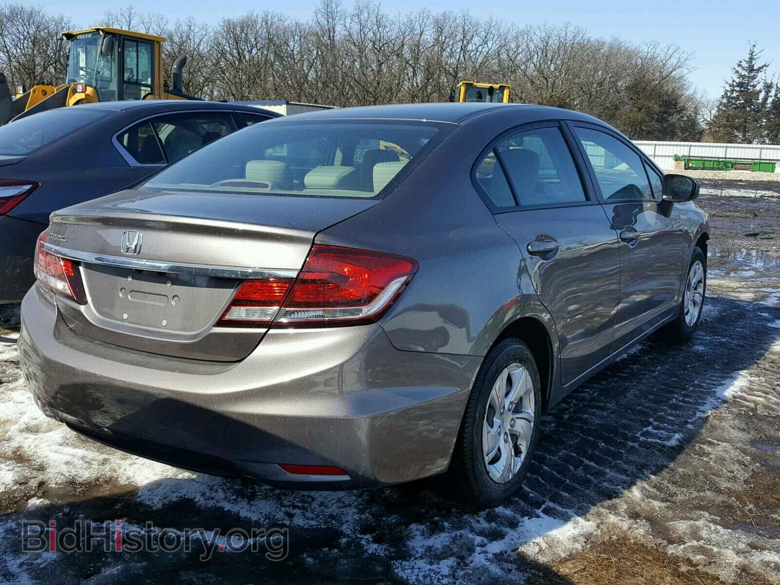 2014 HONDA CIVIC - VIN: 19XFB2F57EE052842 - Фото 4