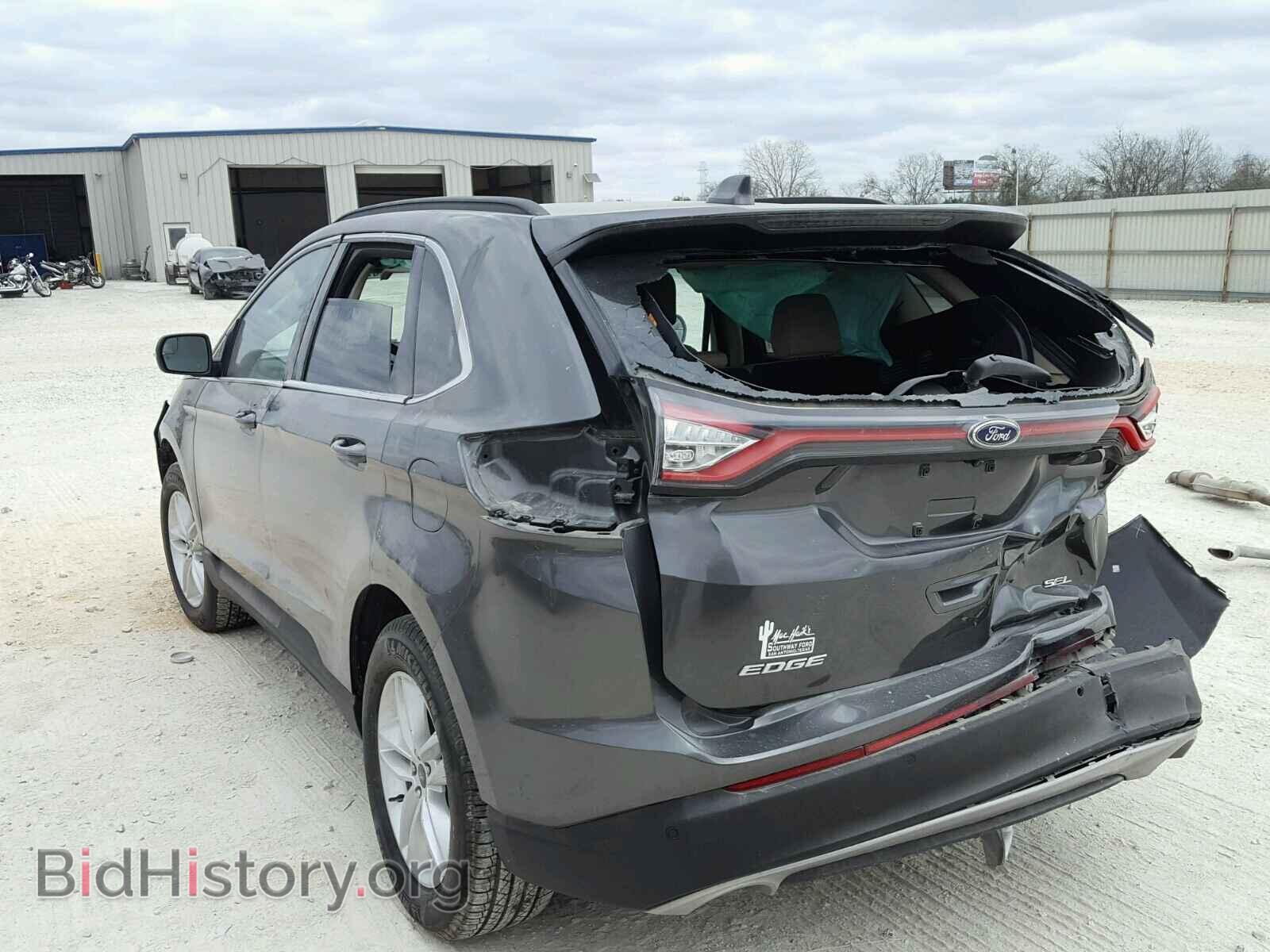 2015 FORD EDGE - VIN: 2FMTK3J89FBC41801 - Фото 3