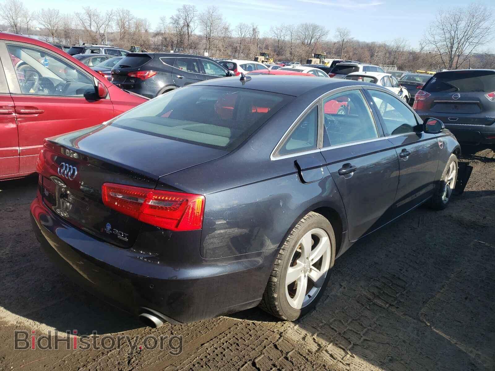 2012 AUDI A6 - VIN: WAUGGAFC1CN165920 - Фото 4