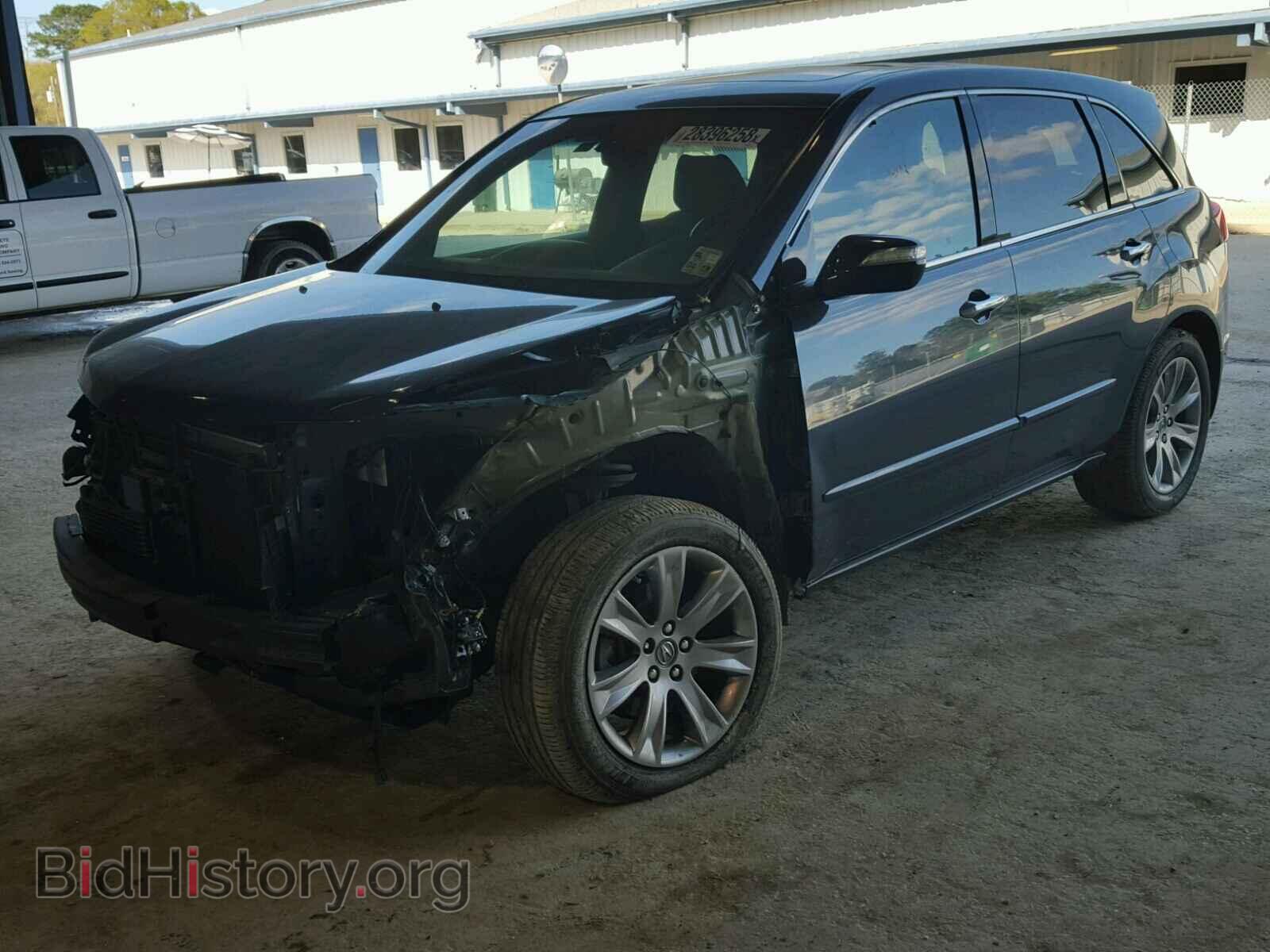 2013 ACURA MDX - VIN: 2HNYD2H88DH514722 - Фото 2