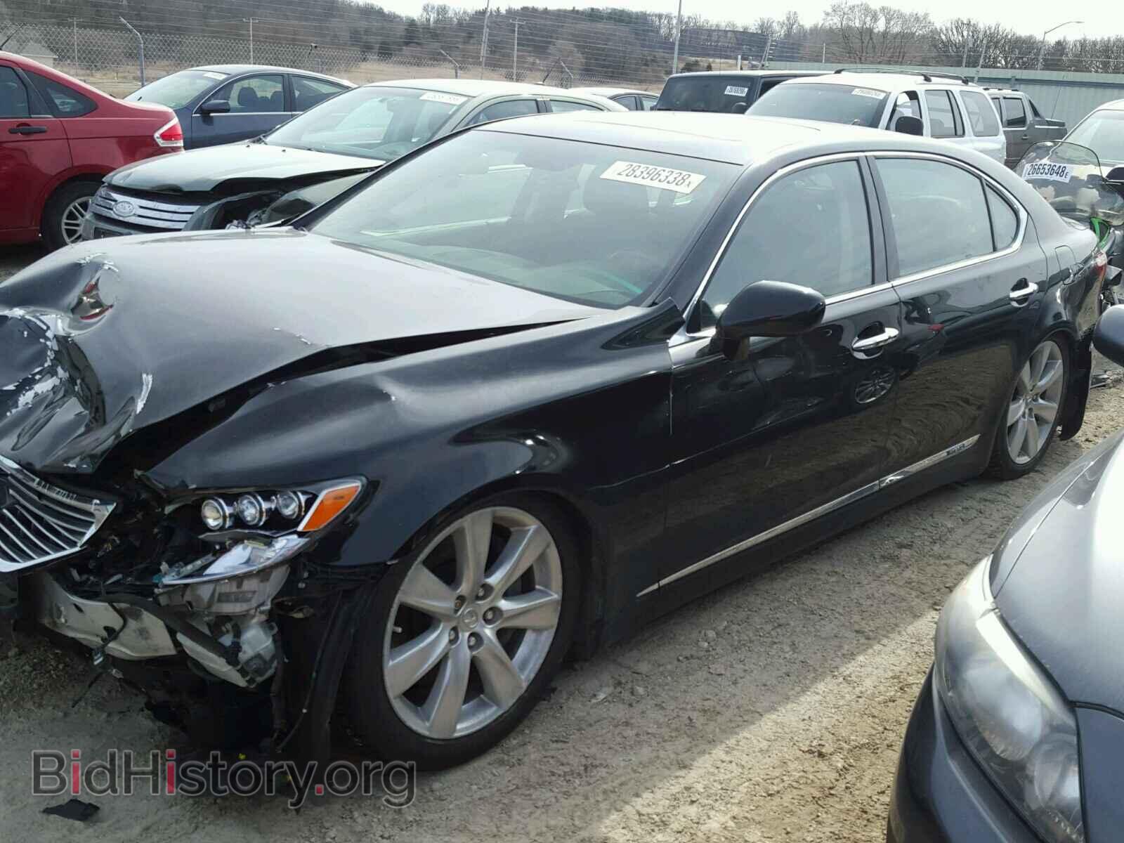 2008 LEXUS LS600 - VIN: JTHDU46F285008560 - Фото 2