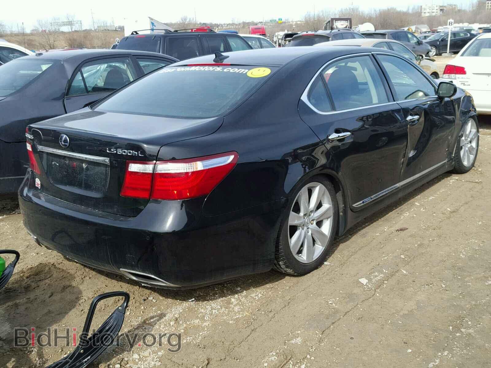 2008 LEXUS LS600 - VIN: JTHDU46F285008560 - Фото 4