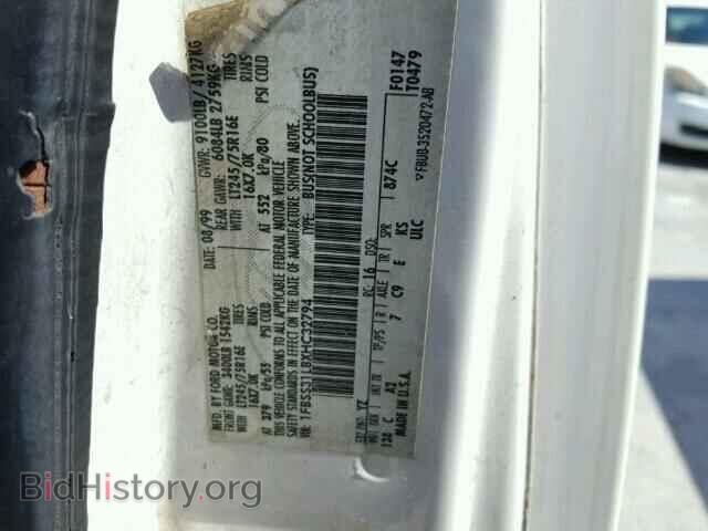 1999 FORD ECONOLINE - VIN: 1FBSS31L8XHC32794 - Фото 10