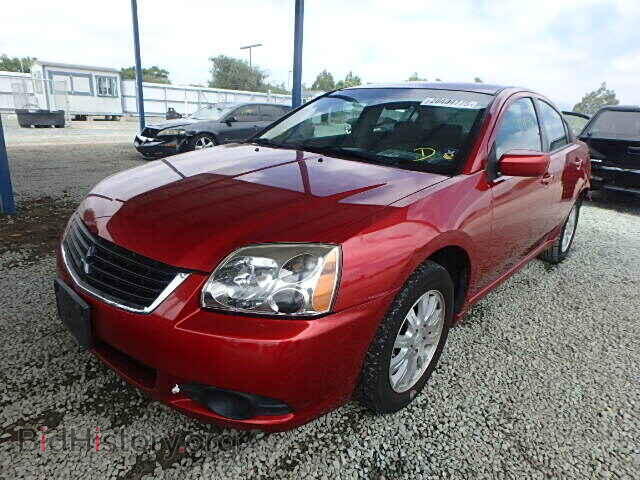 2009 MITSUBISHI GALANT - VIN: 4A3AB36F19E007919 - Фото 2