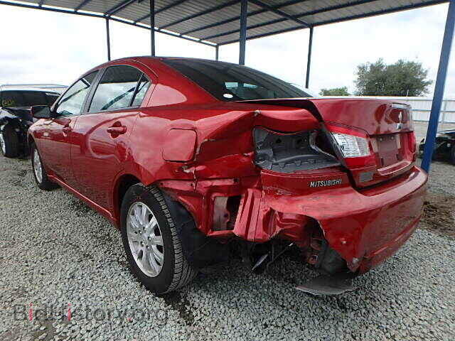 2009 MITSUBISHI GALANT - VIN: 4A3AB36F19E007919 - Фото 3