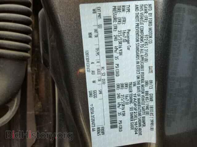 2014 FORD FOCUS - VIN: 1FADP3F23EL161204 - Photo 10