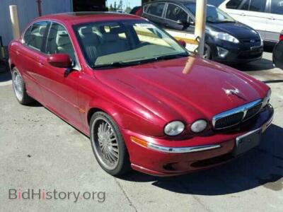 2002 Jaguar X-TYPE X-Type 3.0, red — VIN SAJEA51C52WC40951, Copart