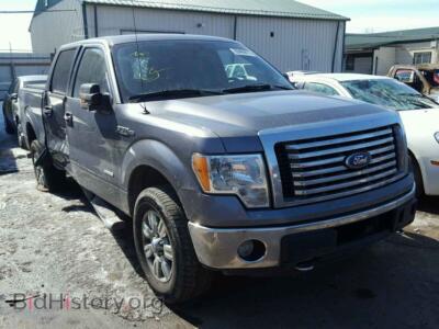2011 Ford F150 F150 Super, gray — VIN 1FTFW1ET0BFB24190, Copart