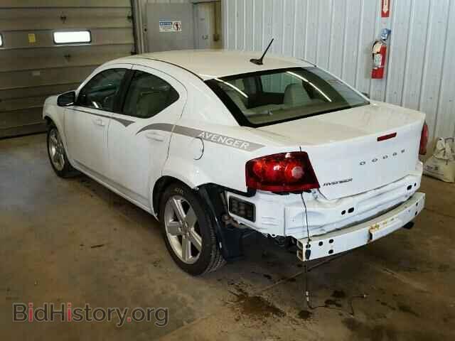 2011 DODGE AVENGER - VIN: 1B3BD1FB1BN620617 - Фото 3