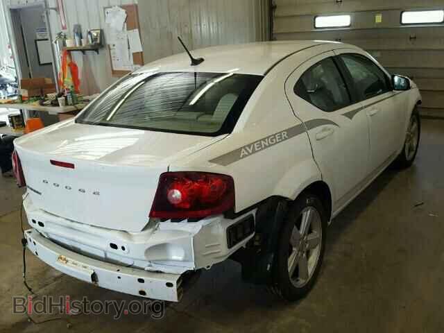 2011 DODGE AVENGER - VIN: 1B3BD1FB1BN620617 - Фото 4