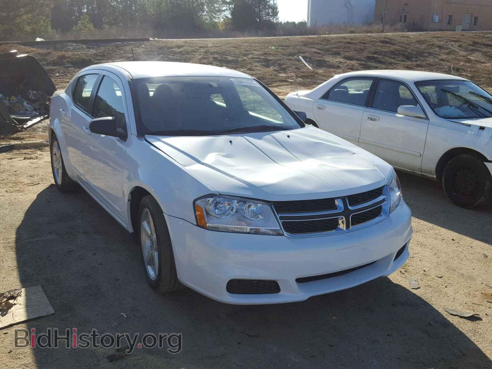 Фотография 1C3CDZAB9DN612930 - DODGE AVENGER 2013