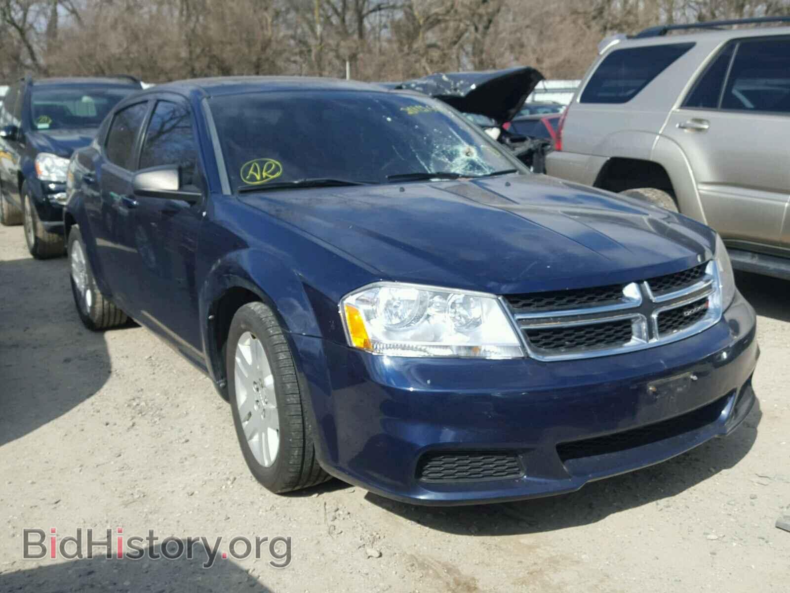 Фотография 1C3CDZAB5DN631278 - DODGE AVENGER 2013