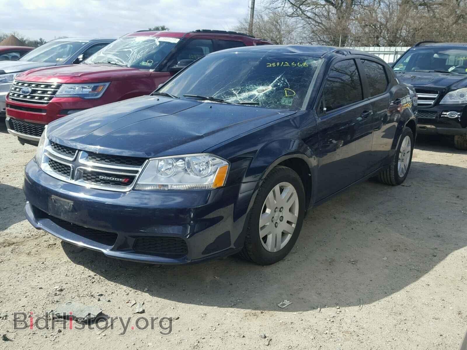 2013 DODGE AVENGER - VIN: 1C3CDZAB5DN631278 - Фото 2
