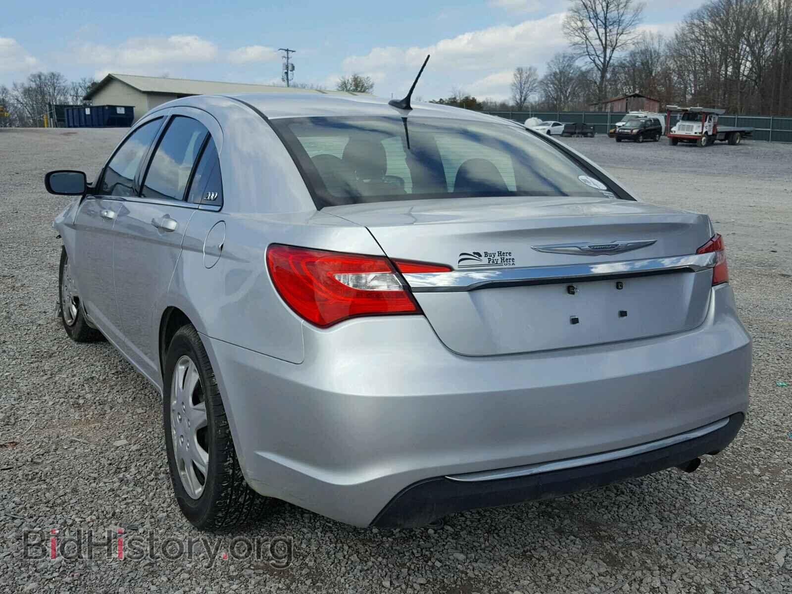 2012 CHRYSLER 200 - VIN: 1C3CCBAB0CN100904 - Фото 3