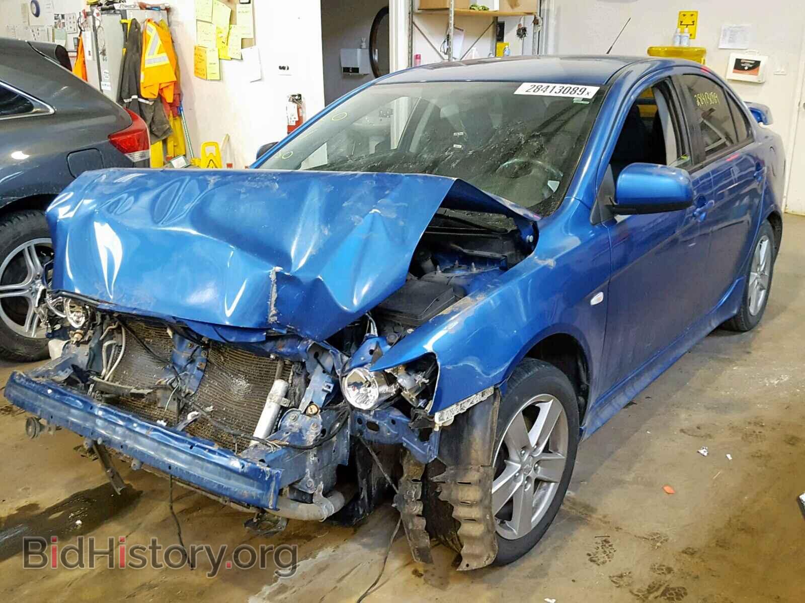 2009 MITSUBISHI LANCER ES/ - VIN: JA3AU26U79U607113 - Фото 2
