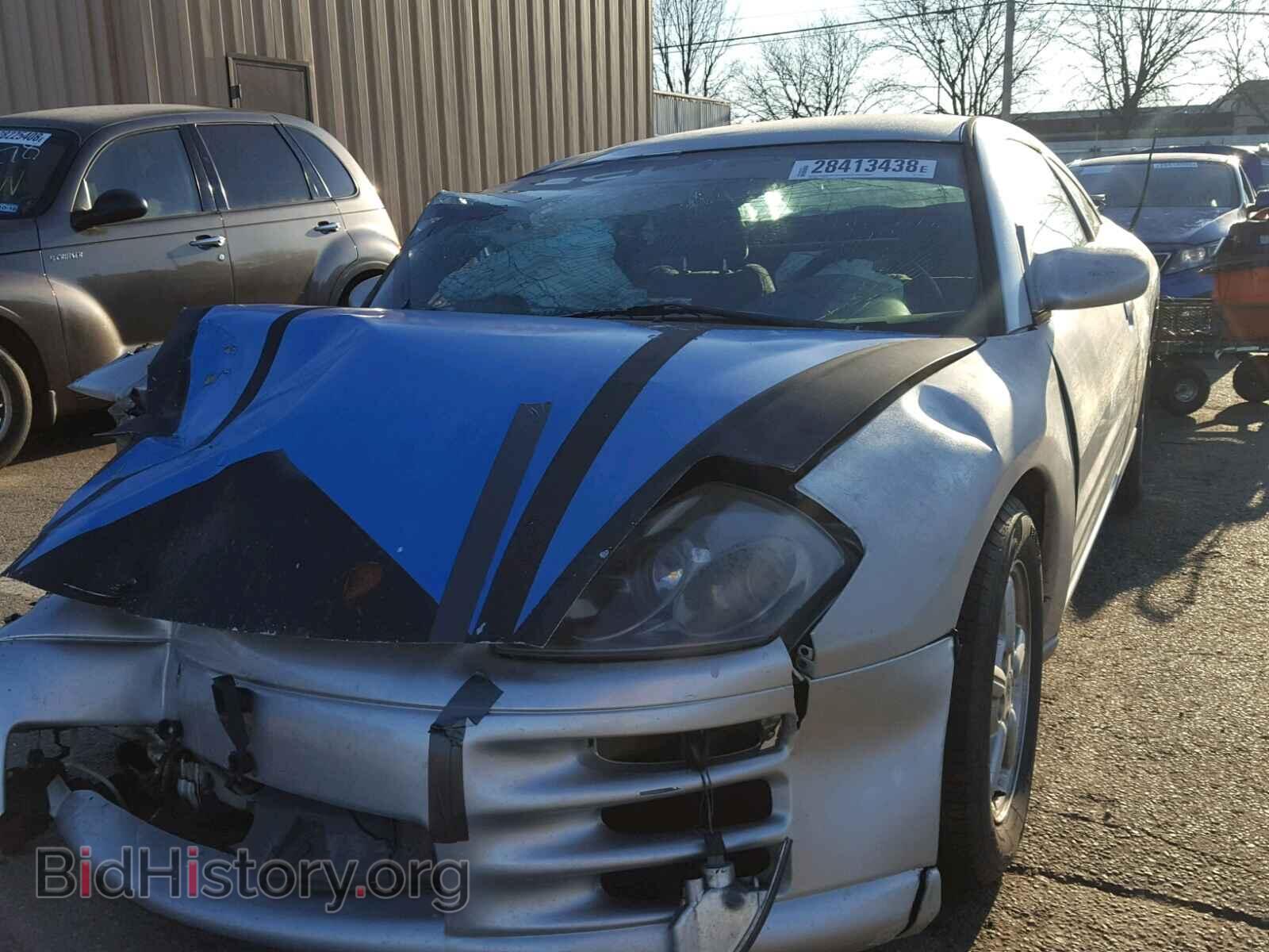 2001 MITSUBISHI ECLIPSE - VIN: 4A3AC34G41E209537 - Фото 2
