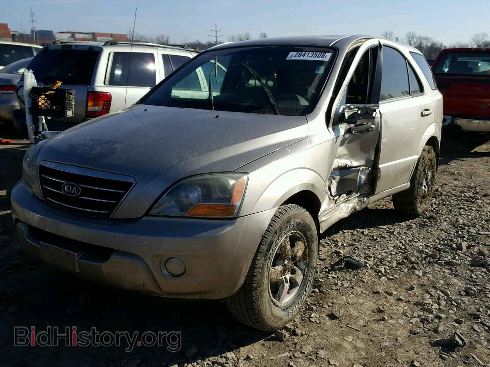 2007 KIA SORENTO - VIN: KNDJD736875751474 - Фото 2