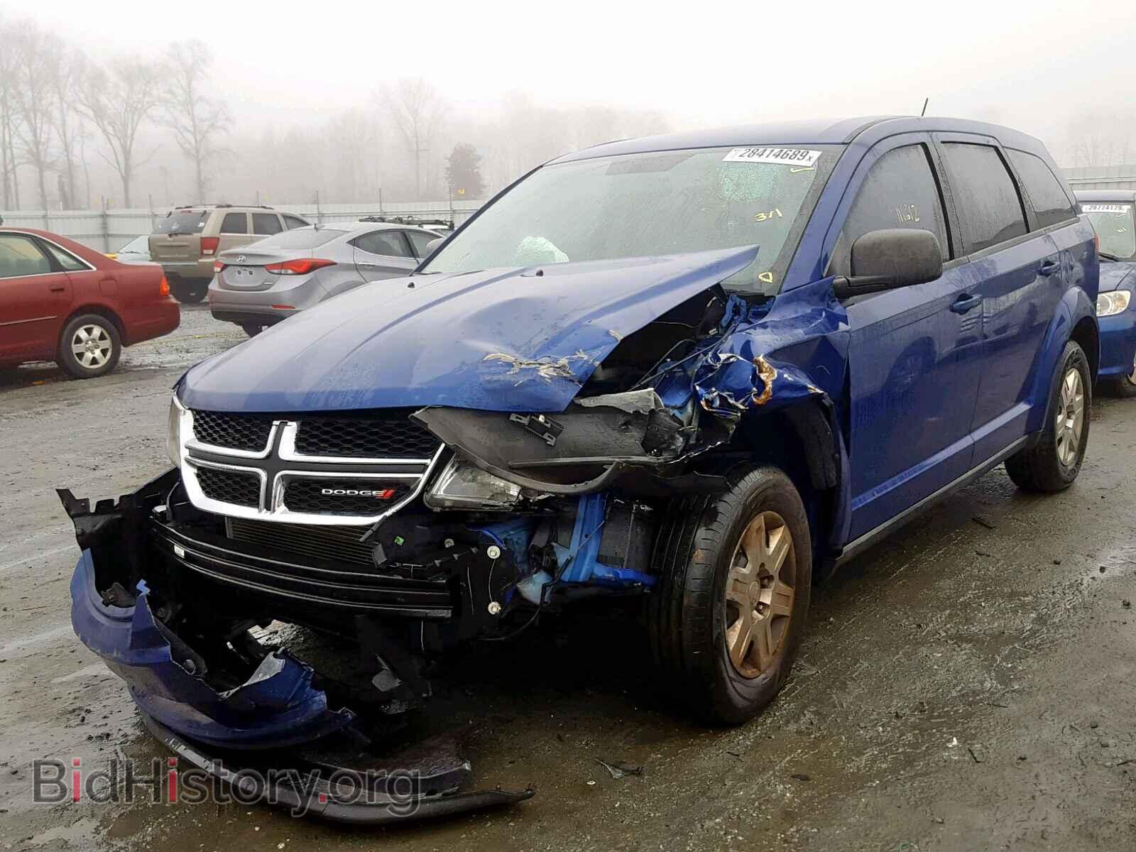 2012 DODGE JOURNEY SE - VIN: 3C4PDCAB2CT390238 - Фото 2