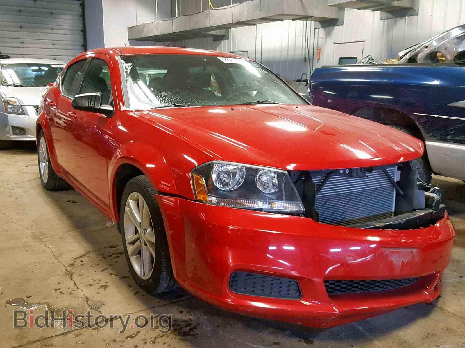 Photo 1C3CDZAB6EN173655 - DODGE AVENGER 2014