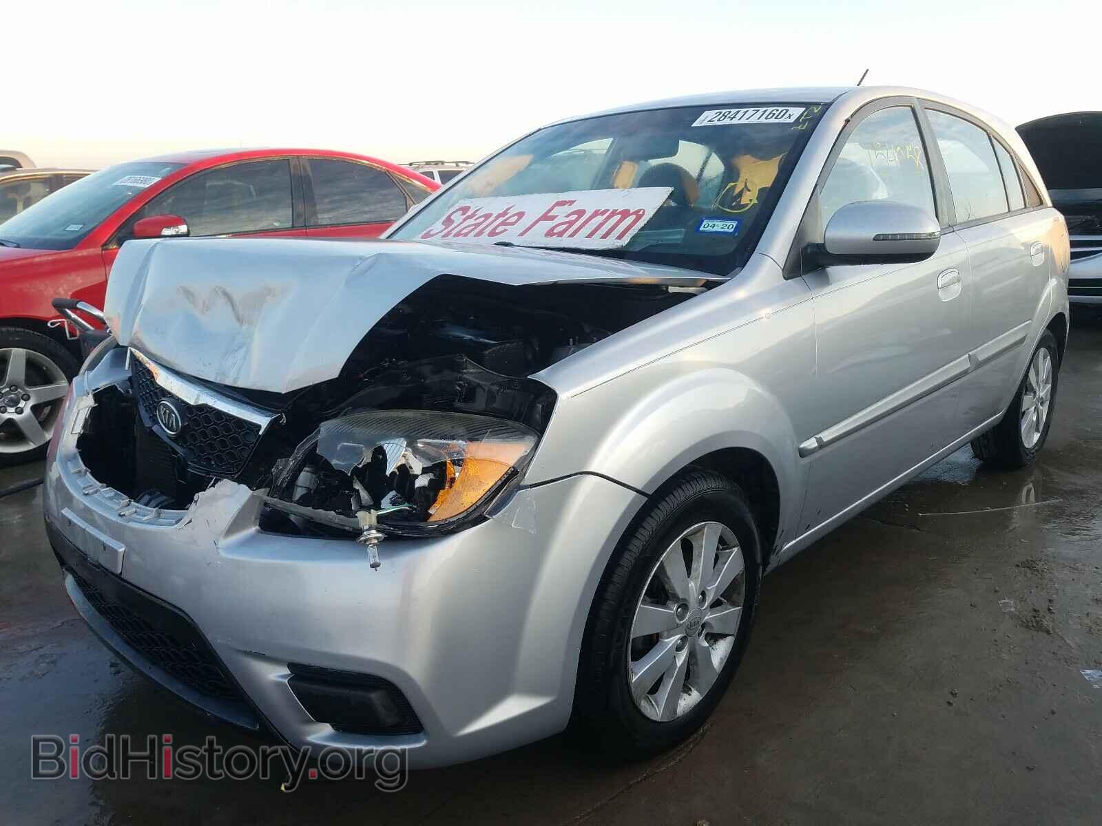 2011 KIA RIO BASE - VIN: KNADH5A32B6732501 - Photo 2