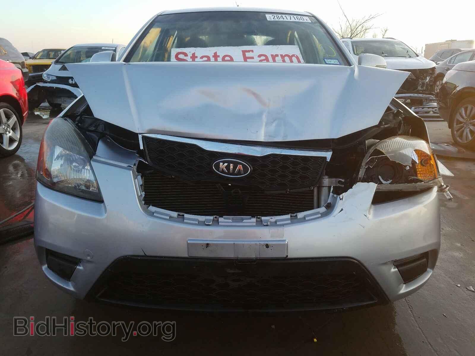 2011 KIA RIO BASE - VIN: KNADH5A32B6732501 - Photo 9