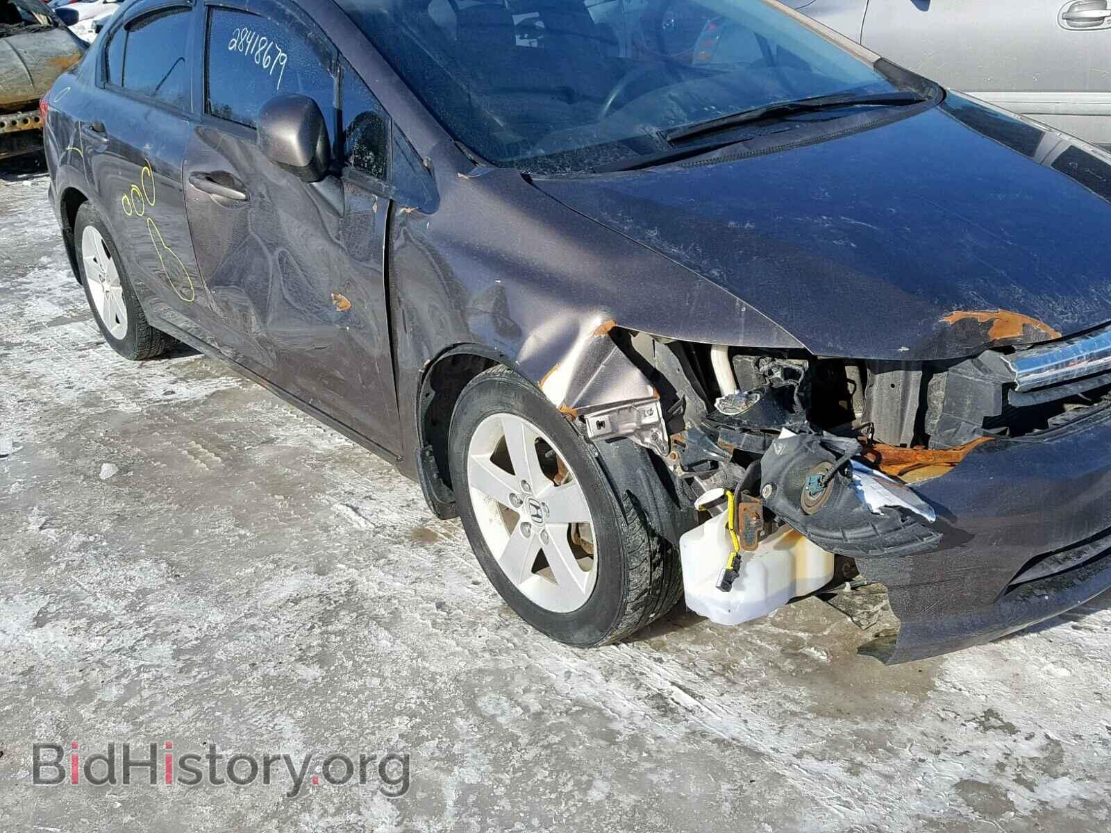 2012 HONDA CIVIC LX - VIN: 2HGFB2F49CH032537 - Фото 9