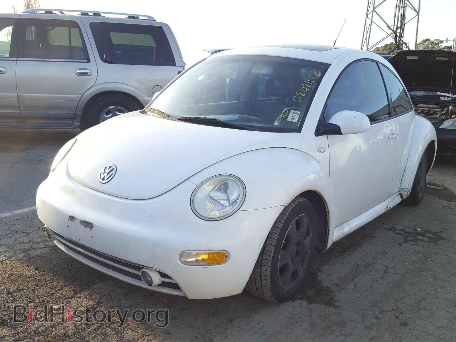 2002 VOLKSWAGEN BEETLE - VIN: 3VWCK21C22M414910 - Фото 2