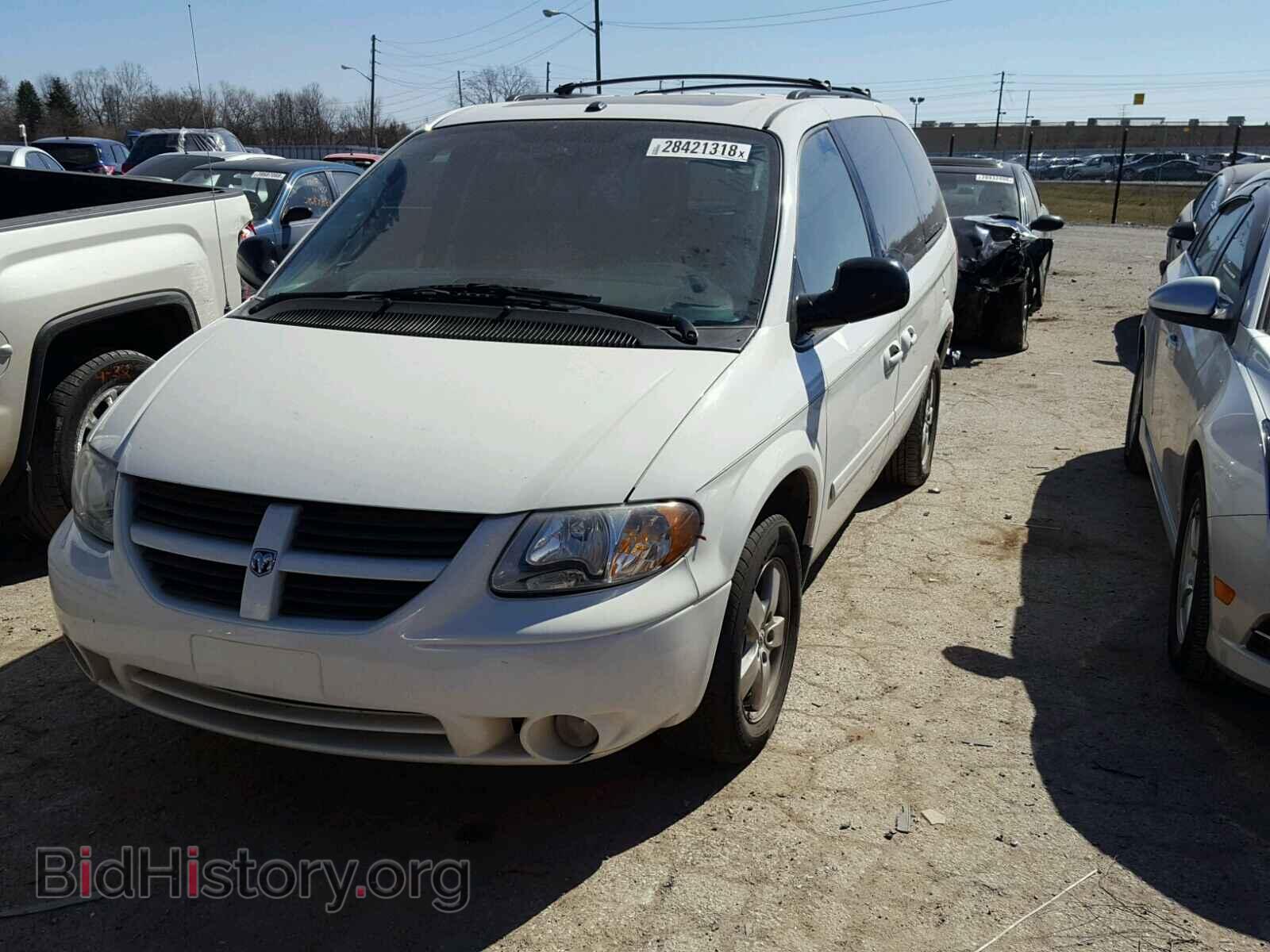 2007 DODGE CARAVAN - VIN: 2D4GP44L17R150787 - Фото 2