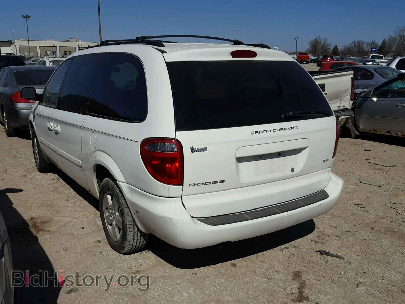 2007 DODGE CARAVAN - VIN: 2D4GP44L17R150787 - Фото 3