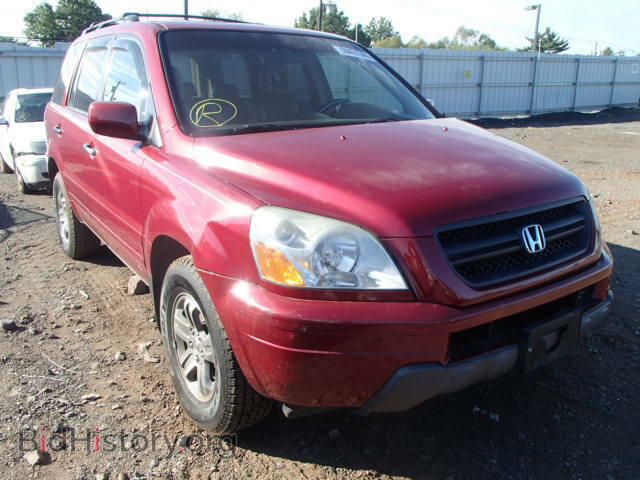 Photo 2HKYF18685H541758 - HONDA PILOT 2005