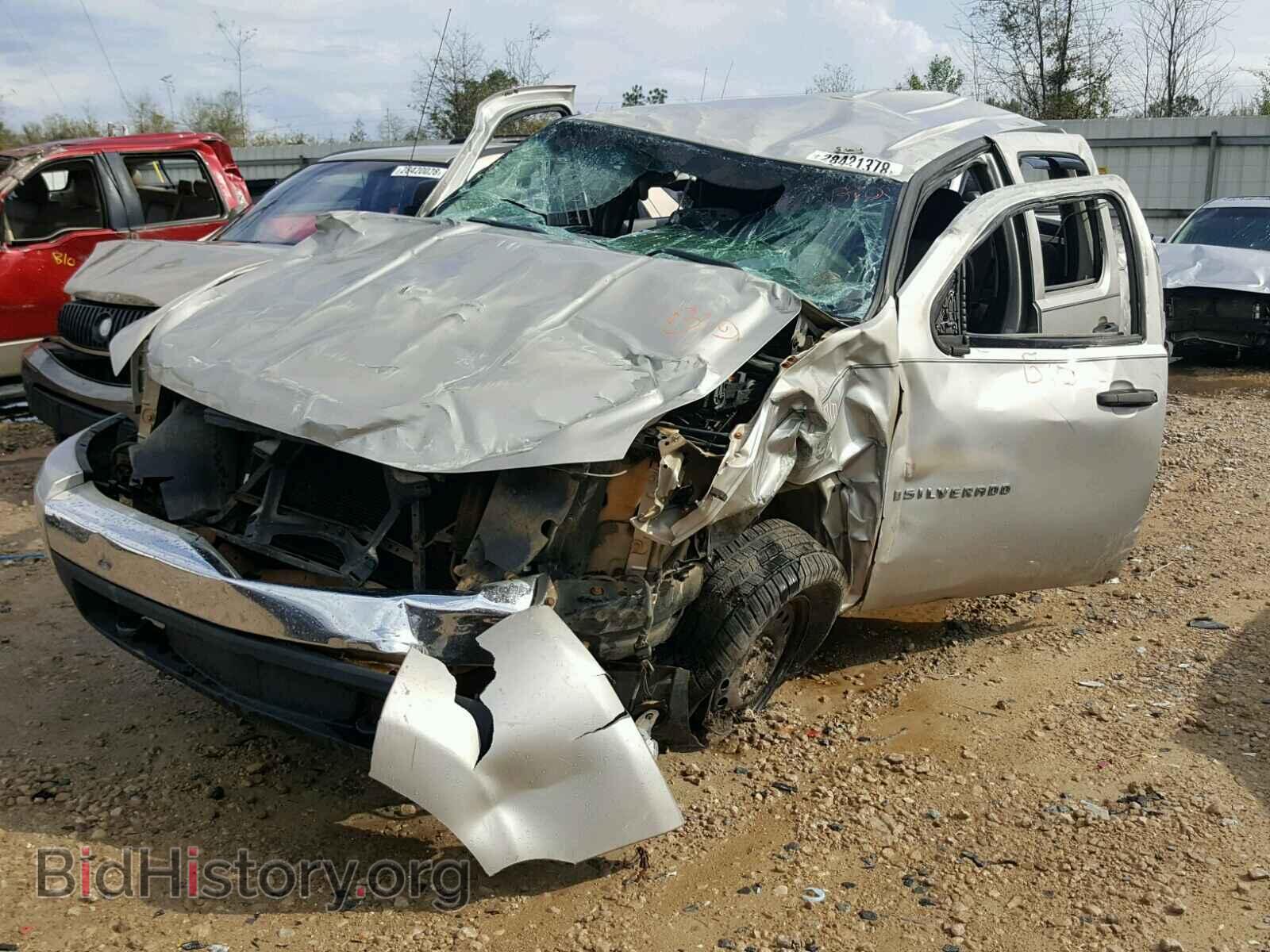 2007 CHEVROLET SILVERADO - VIN: 3GCEC13CX7G518924 - Фото 2