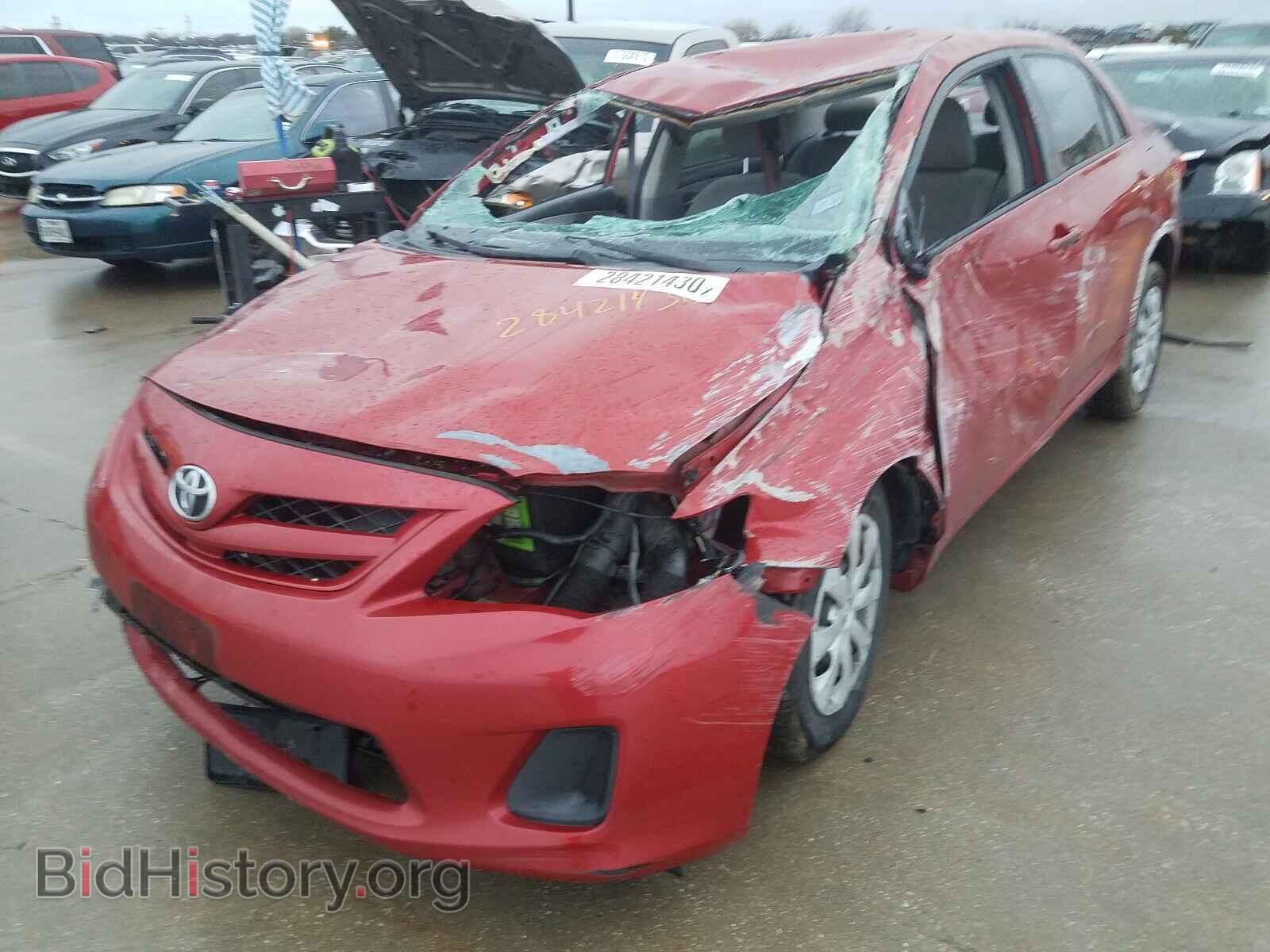 2011 TOYOTA COROLLA - VIN: 2T1BU4EE2BC642690 - Фото 2