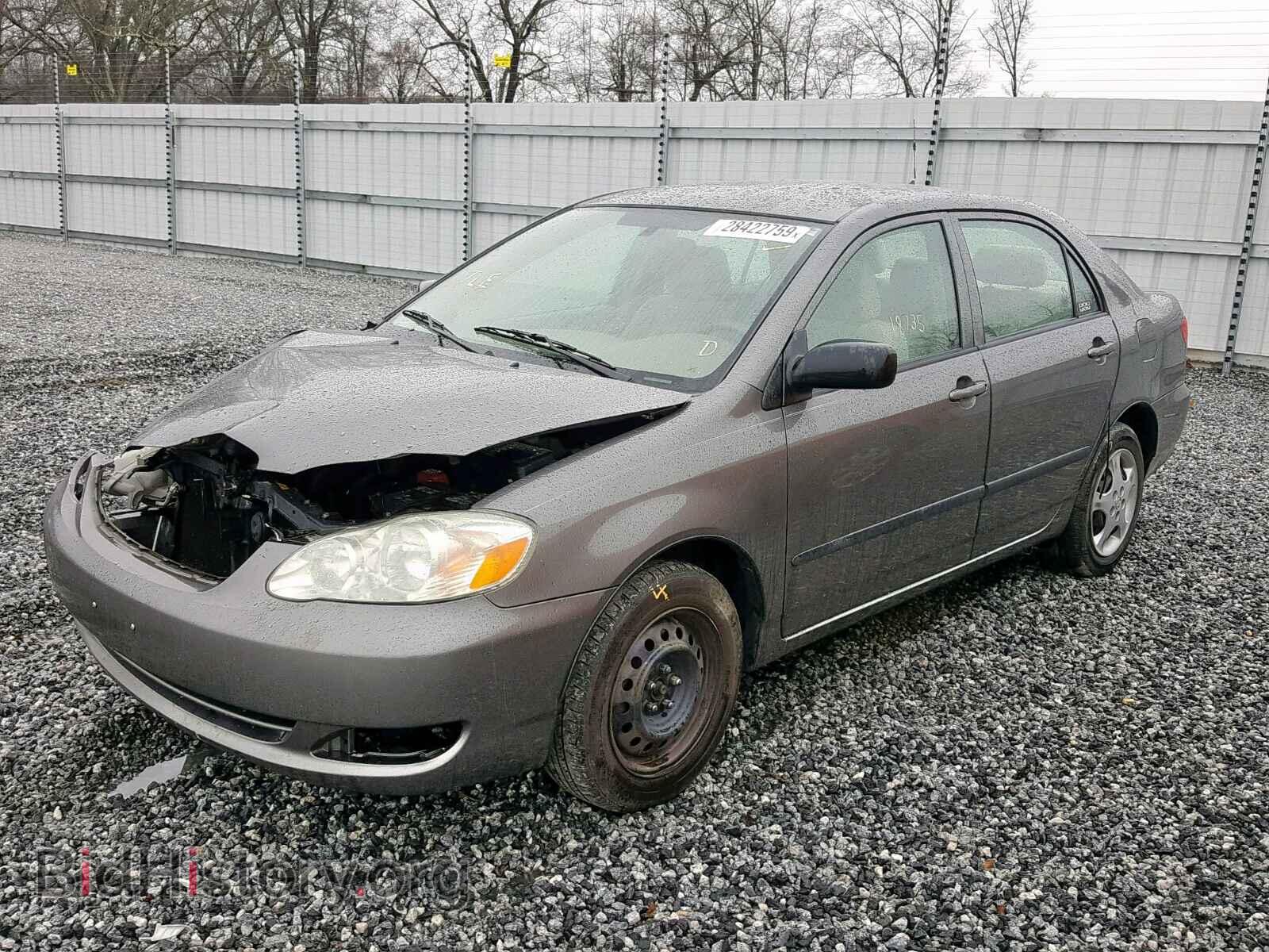 2007 TOYOTA COROLLA - VIN: 2T1BR32EX7C712721 - Фото 2