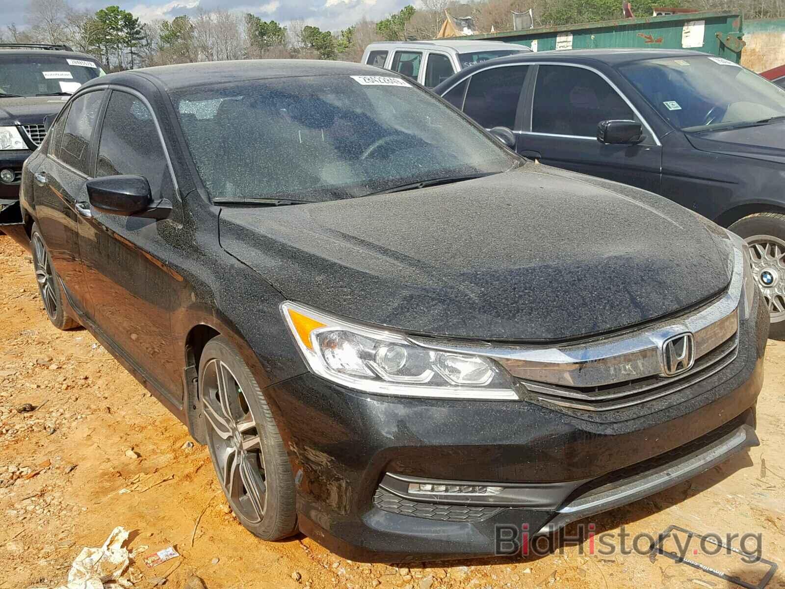 Photo 1HGCR2F58GA137209 - HONDA ACCORD SPO 2016