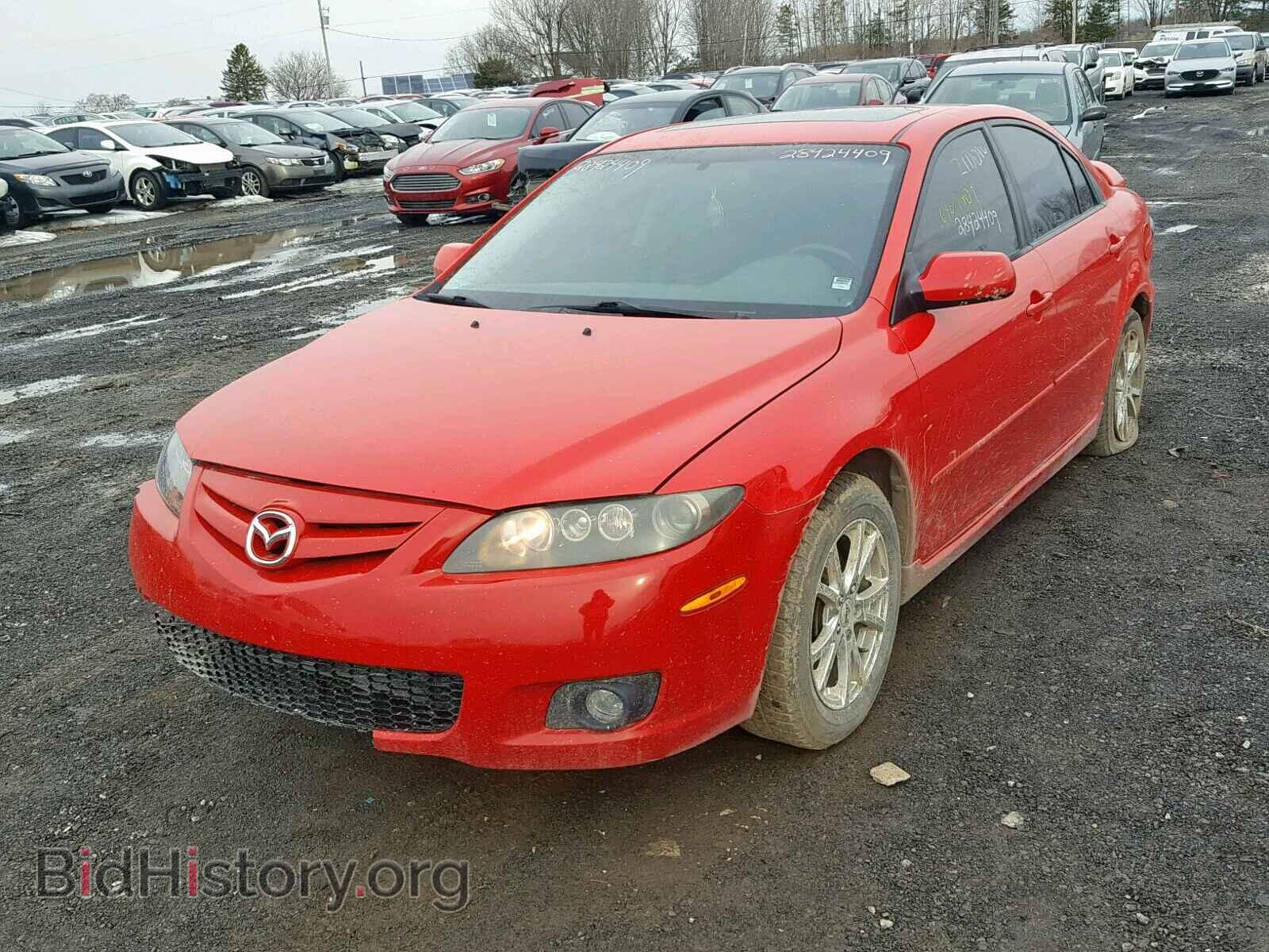 2007 MAZDA 6 - VIN: 1YVHP85C675M27545 - Фото 2