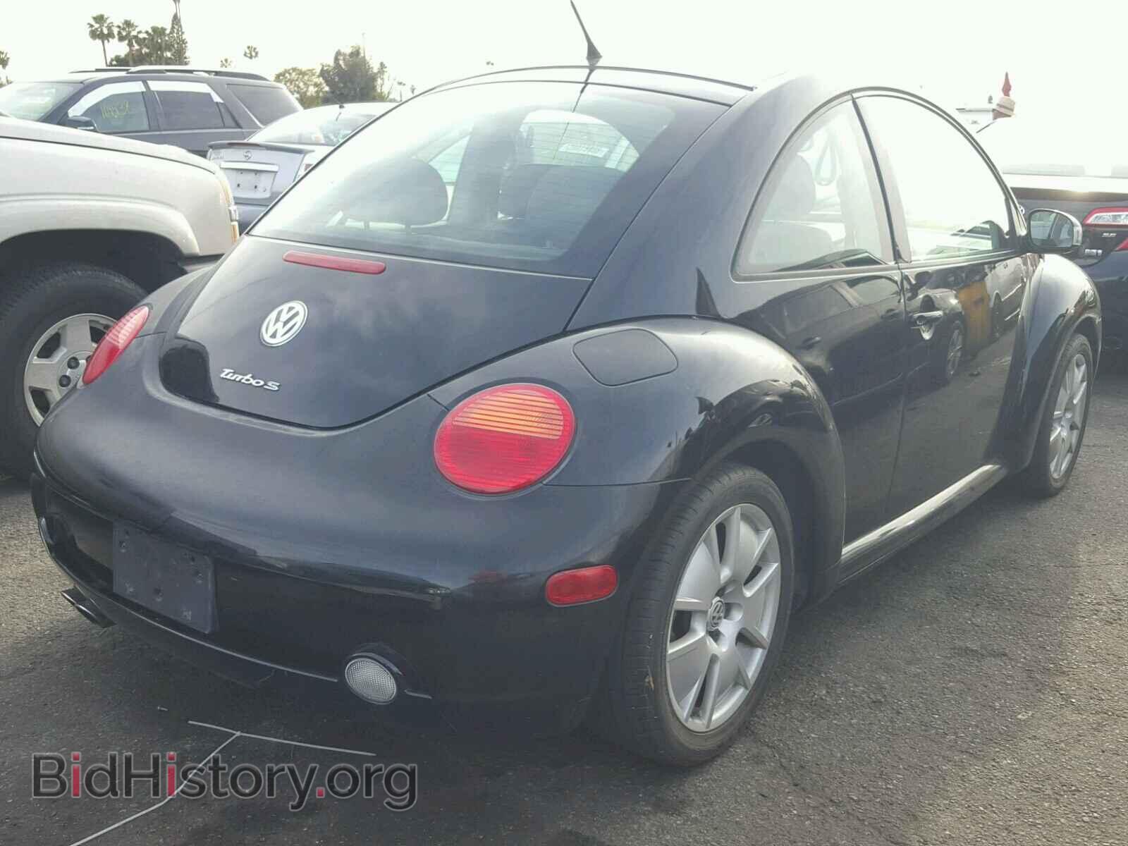 2003 VOLKSWAGEN BEETLE - VIN: 3VWFE21C93M444802 - Фото 4