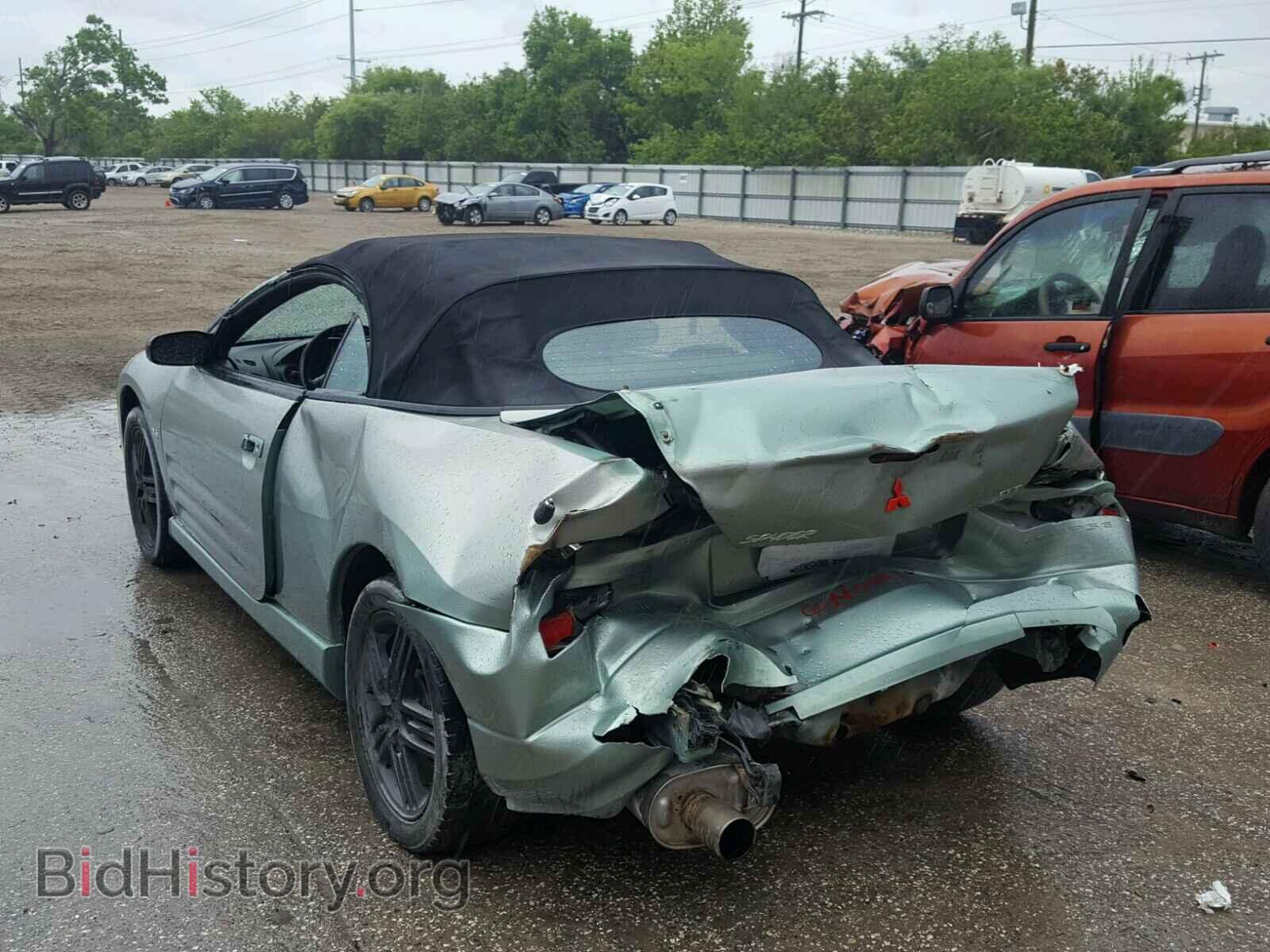 2003 MITSUBISHI ECLIPSE - VIN: 4A3AE55H13E085775 - Фото 3