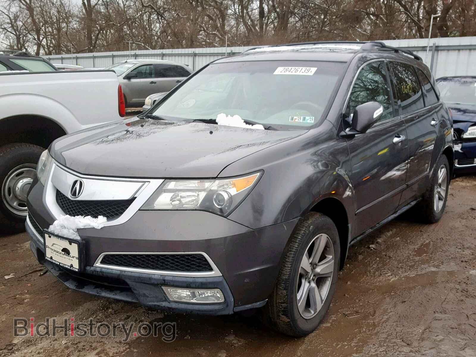 2011 ACURA MDX - VIN: 2HNYD2H69BH542654 - Фото 2