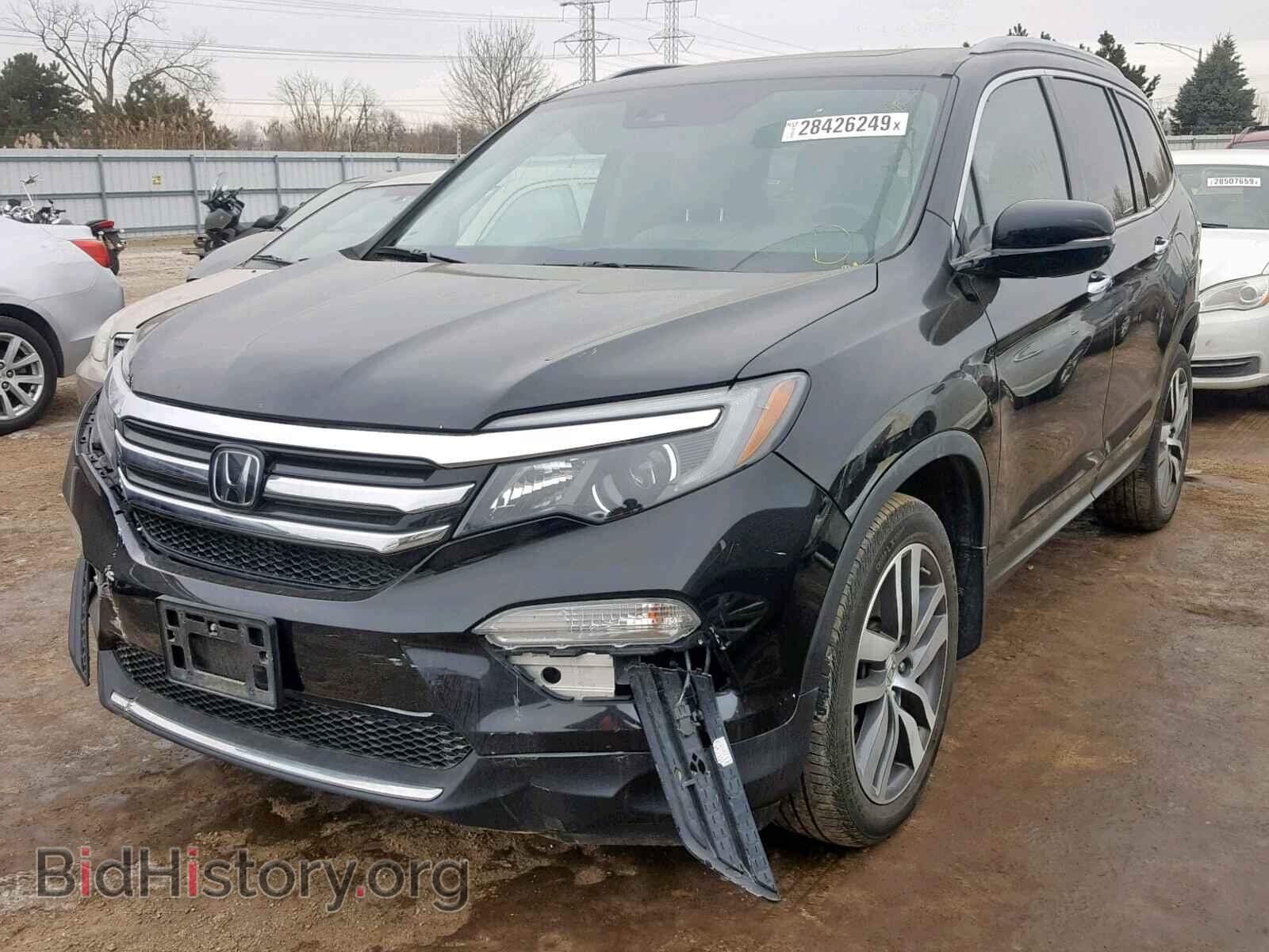 2016 HONDA PILOT ELIT - VIN: 5FNYF6H00GB022150 - Фото 2