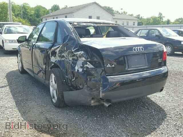 2002 AUDI A4 - VIN: WAULC68E12A287723 - Фото 3