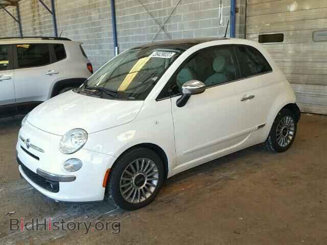 2012 FIAT 500 - VIN: 3C3CFFCR1CT324062 - Фото 2
