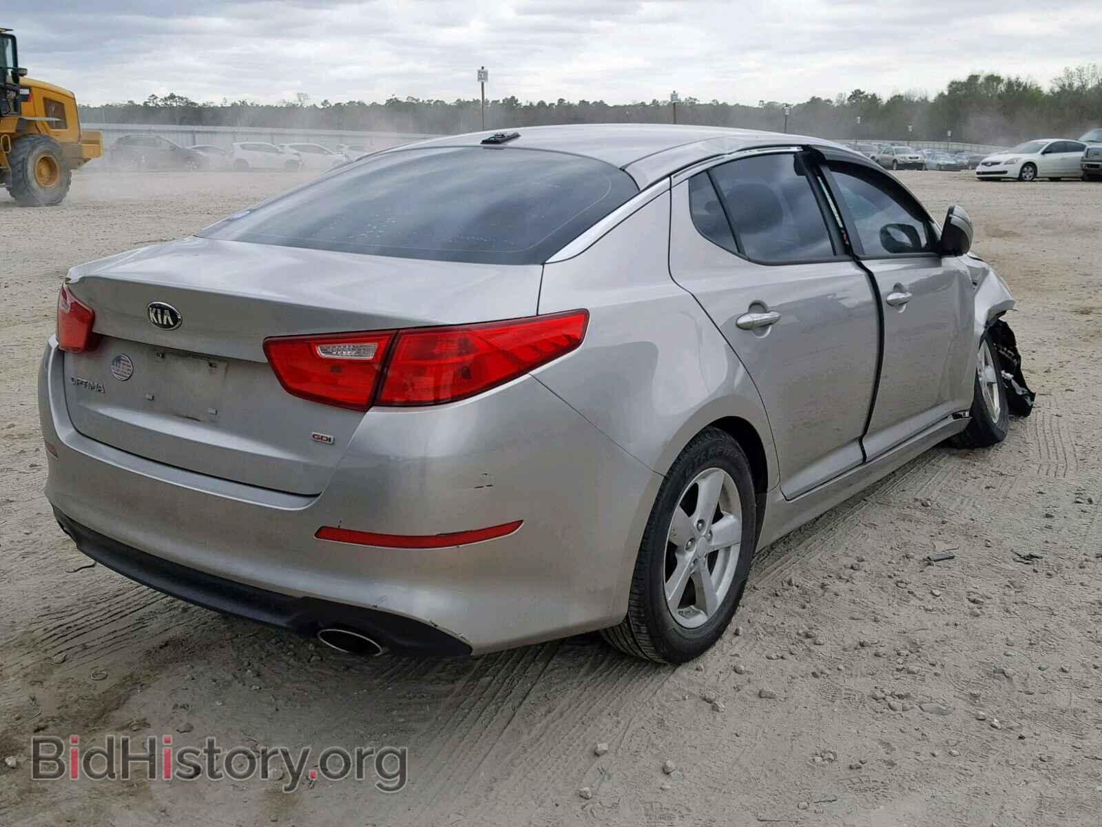 2014 KIA OPTIMA - VIN: 5XXGM4A72EG270469 - Фото 4