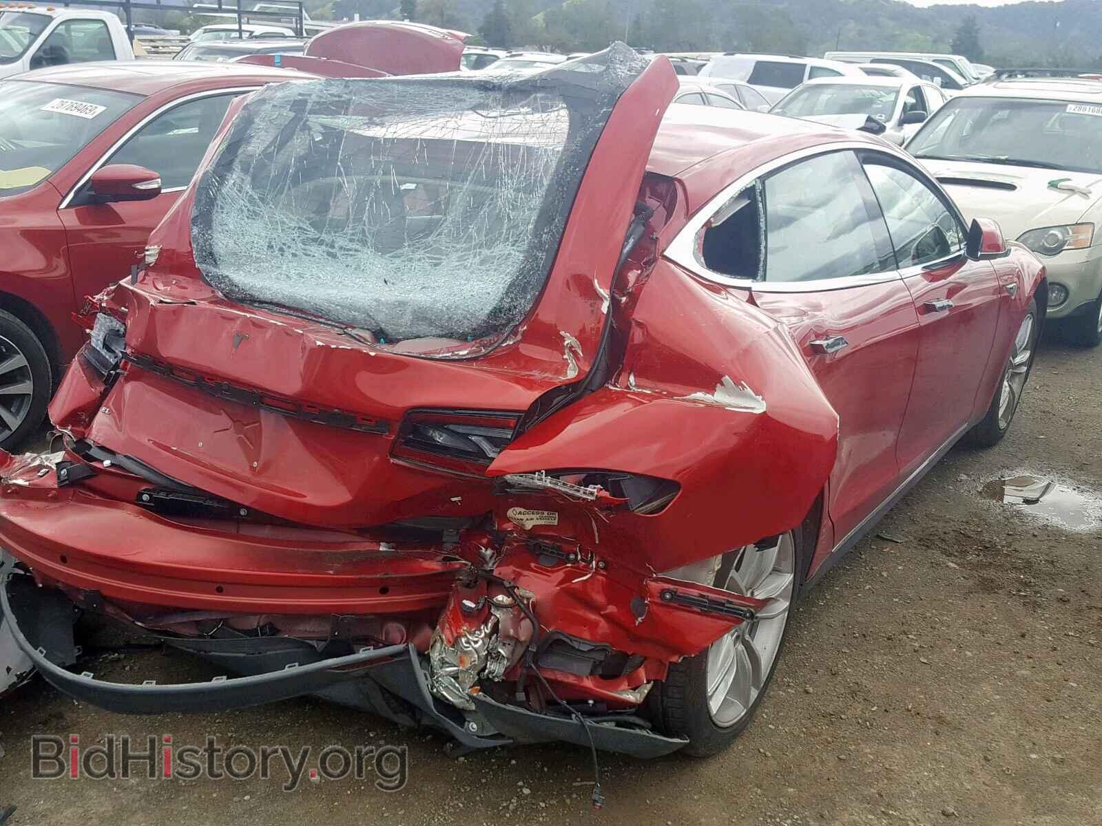 2014 TESLA MODEL S - VIN: 5YJSA1H10EFP61743 - Фото 4