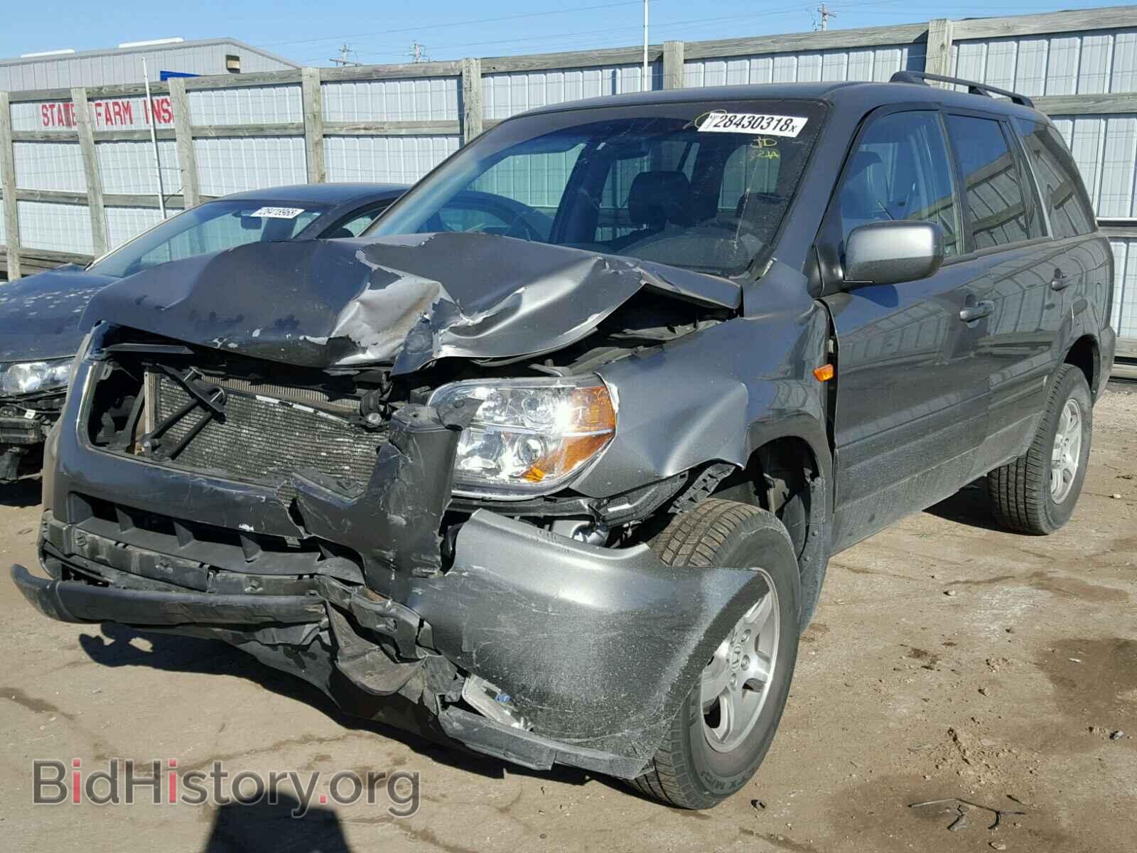 2007 HONDA PILOT - VIN: 5FNYF18517B001564 - Фото 2