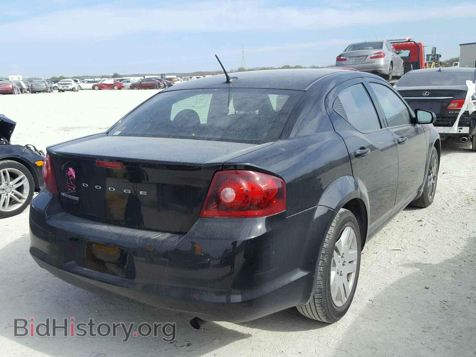 2012 DODGE AVENGER - VIN: 1C3CDZAB0CN293643 - Фото 4