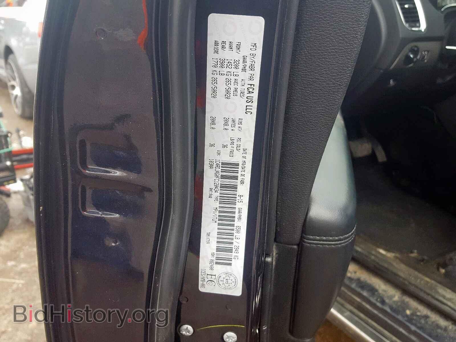 2015 DODGE DURANGO - VIN: 1C4RDJAG0FC120434 - Photo 10