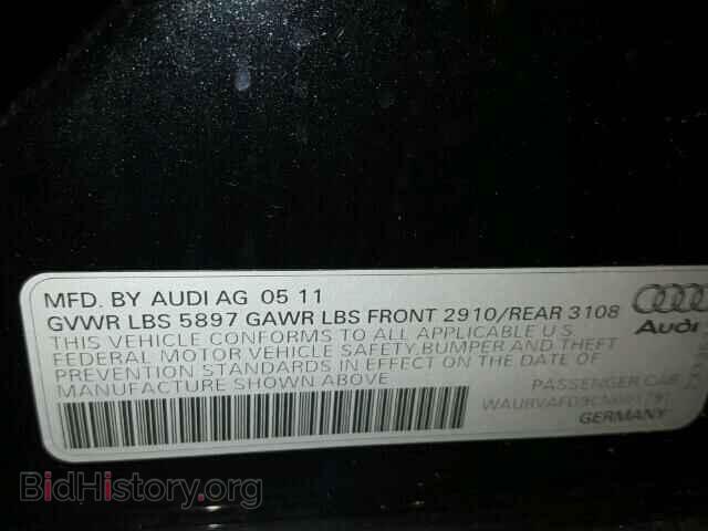 2012 AUDI A8 - VIN: WAURVAFD9CN001791 - Фото 10